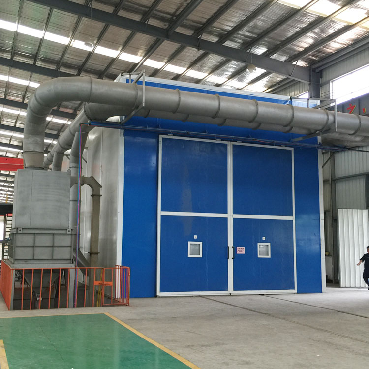 Automatic Recuperatio Recycle System Sand Blasting Booth Cum Pulvis Extractor